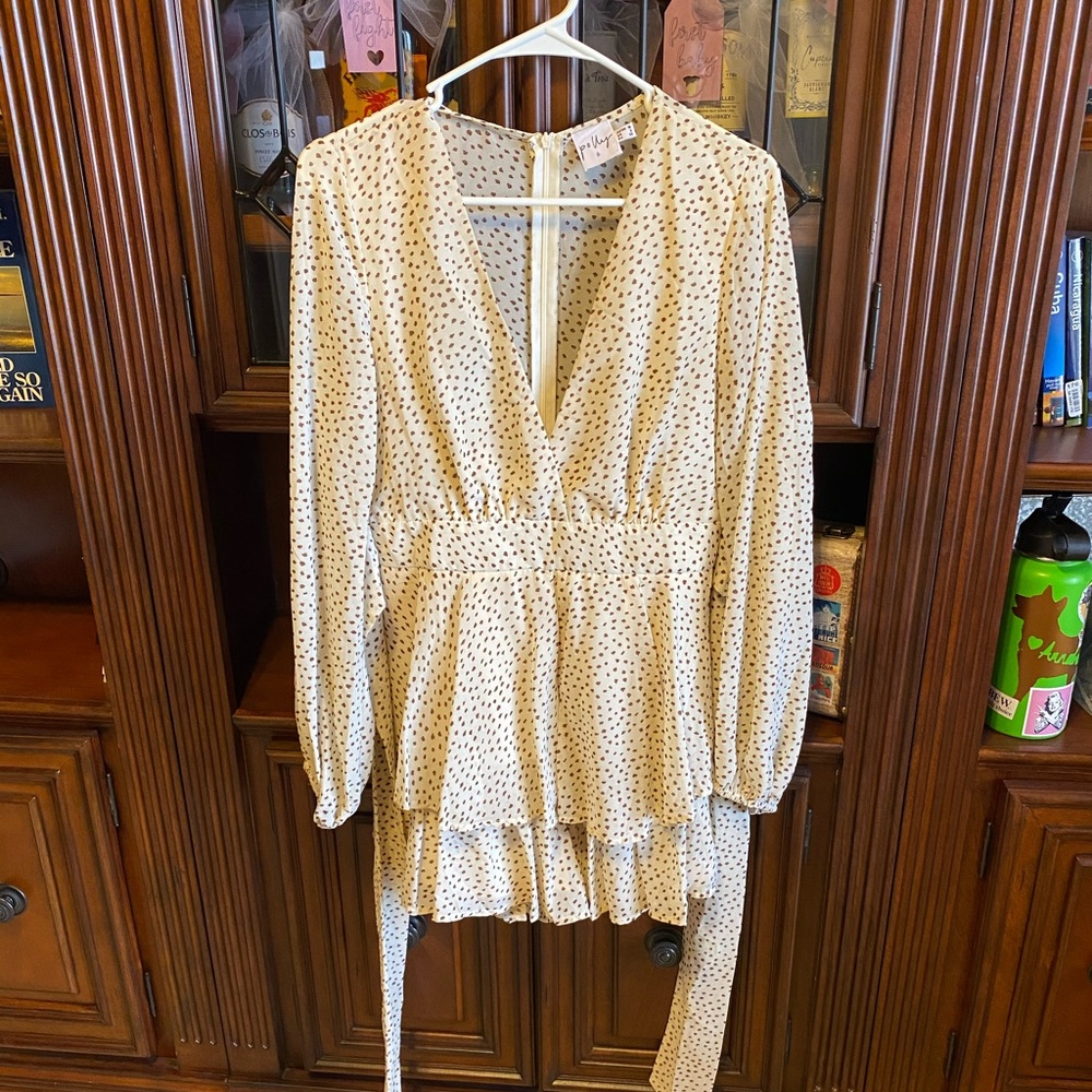Polka dot jumper